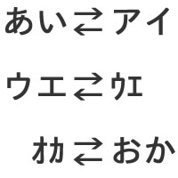 Hiragana and Katakana Converter